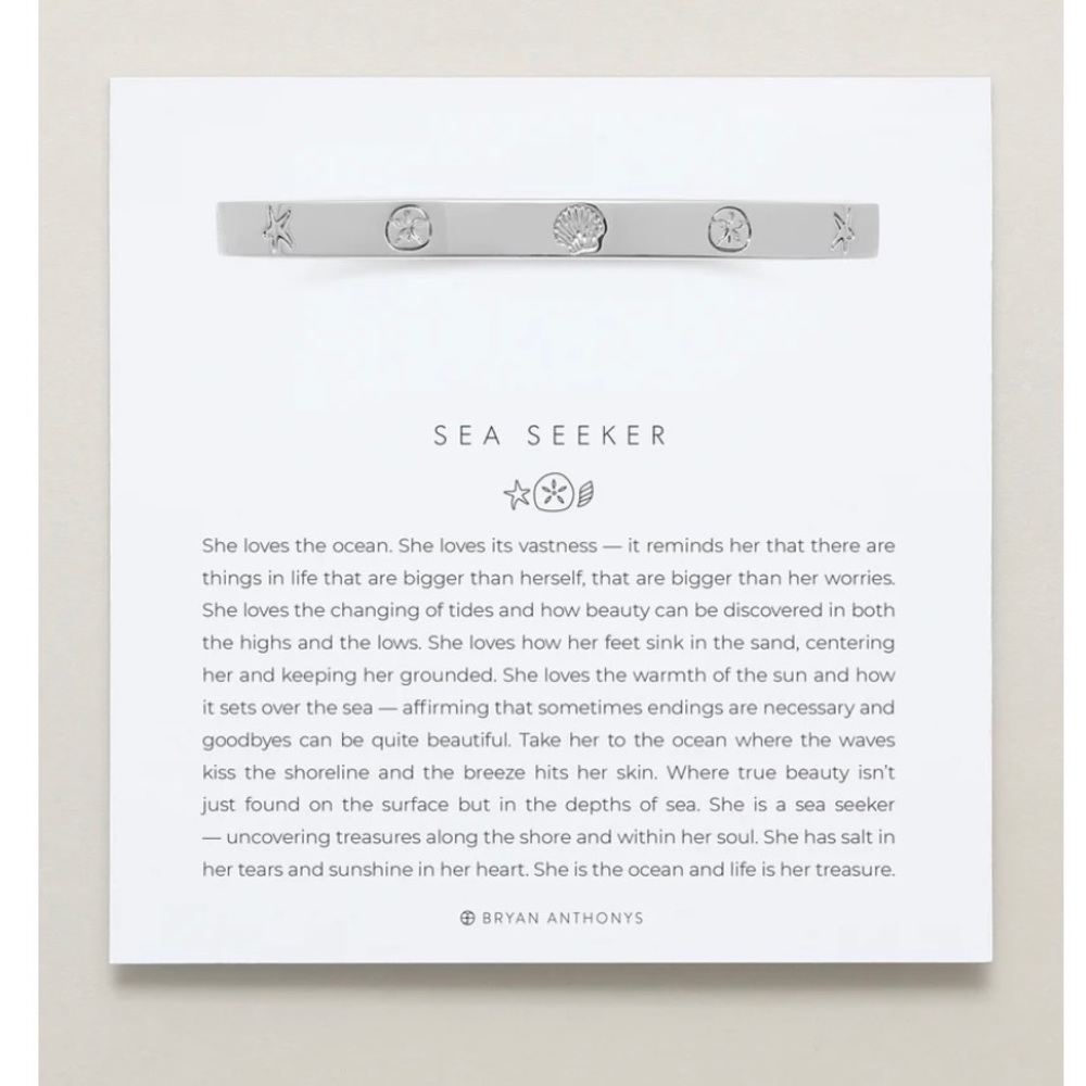 Sea Seeker bracelet Bryan Anthonys
